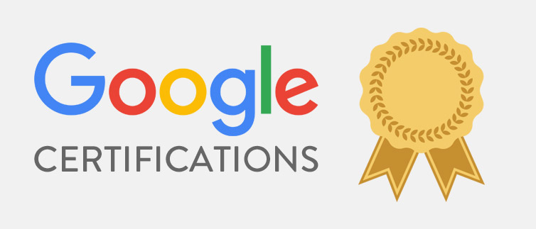 EVR Digital Marketing Specialist re-ups on three Google certifications